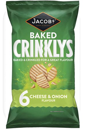 Jacob's Baked Crinklys Cheese