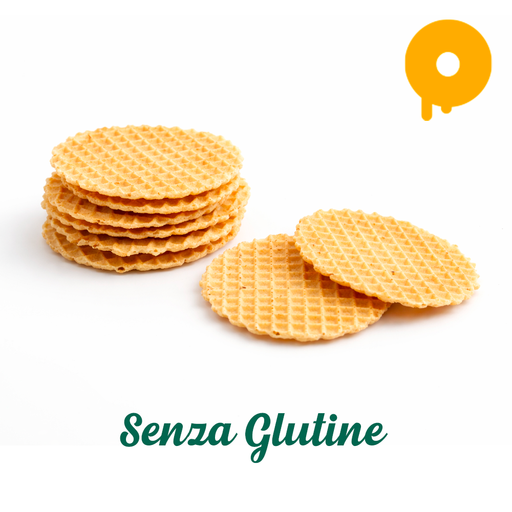 Cialda biscottino gelato senza glutine