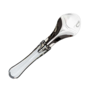 Spatola Professionale Gelato in Acciaio Inox 18/10 con Manico Trasparente 26 cm - 6 pezzi Neutro