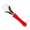 Spatola Professionale Gelato con Manico Ergonomico Rosso in PP e Acciaio Inox 18/10 - 6 pezzi