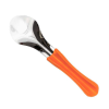 Spatola Professionale Gelato con Manico Ergonomico Arancione in PP e Acciaio Inox 18/10 - 6 pezzi