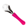 Spatola Professionale Gelato con Manico Ergonomico Fucsia in PP e Acciaio Inox 18/10 - 6 pezzi