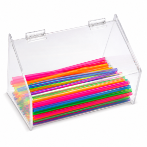 Portacannucce Grande in Plexiglass con Sportello a Ribalta