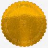 Vassoio Tondo Cappato Ø 32 cm Oro/Nero – Cartone da 5 kg