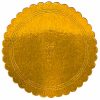 Vassoio Tondo Cappato Ø 34 cm Oro/Nero – Cartone da 5 kg