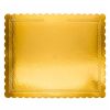 Vassoio Rettangolare Cappato 30×41 cm Oro/Nero – Cartone da 5 kg