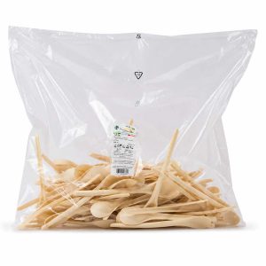 Cucchiaino Compostabile Beige 17,5 cm – 500 gr. (circa 128 pz)